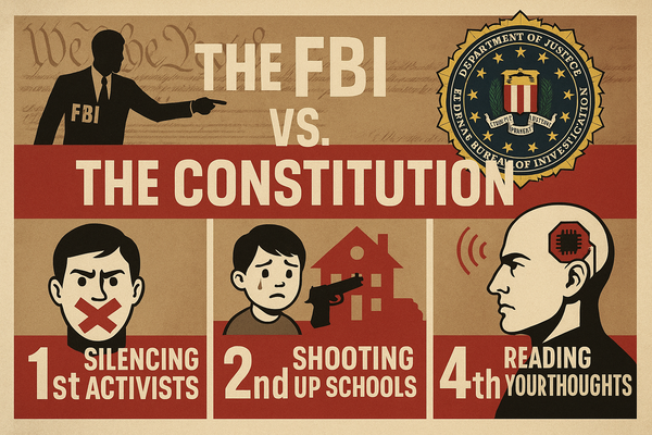 The FBI vs. The Constitution: An Alarming Disrespect for the 1st, 2nd, and 4th Amendments