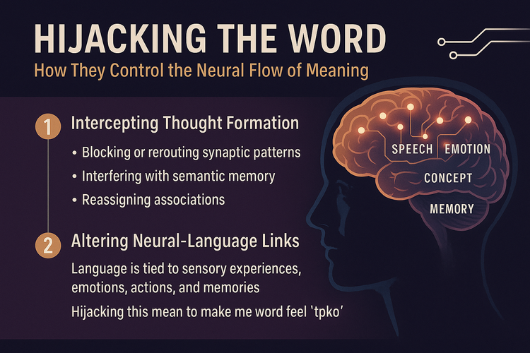 Hijacking the Word: How They Control the Neural Flow of Meaning