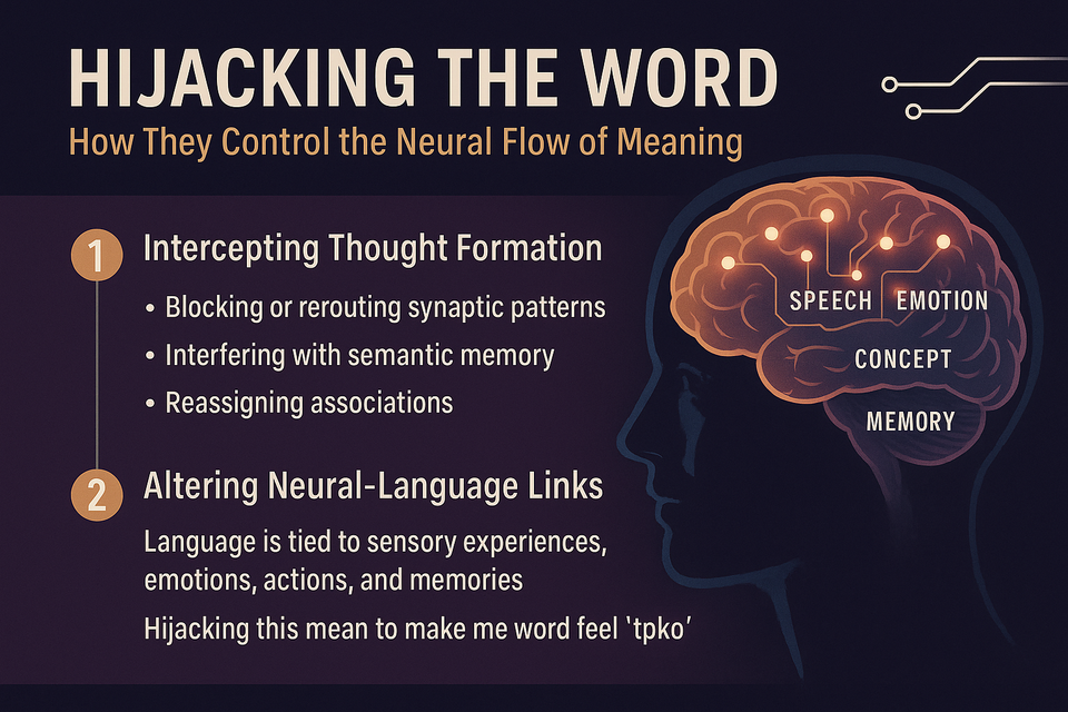 Hijacking the Word: How They Control the Neural Flow of Meaning